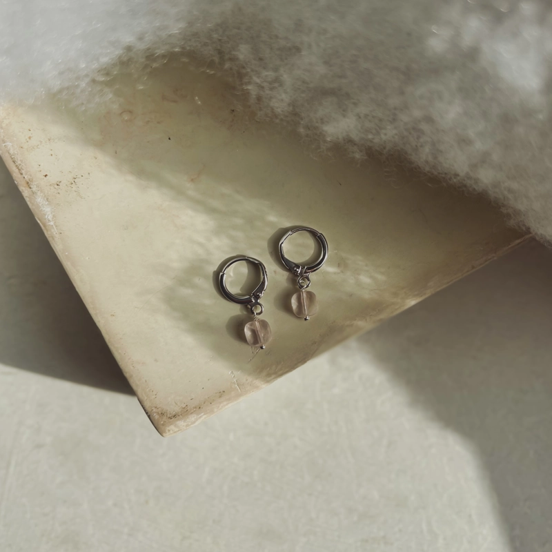 microhoop Quarzo Rosa